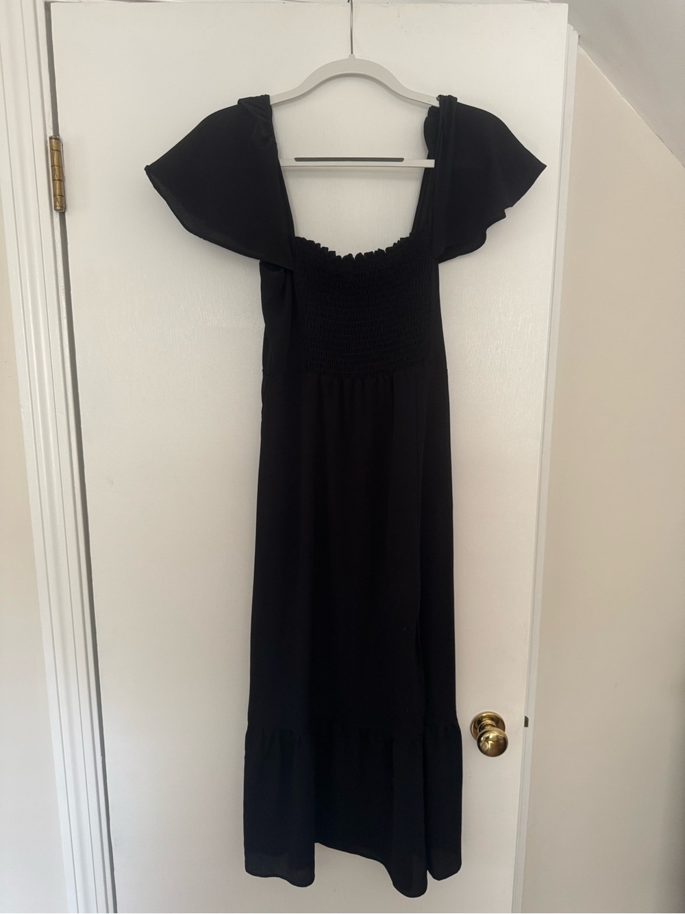 Show Me Your MuMu Black Midi Dress Size S